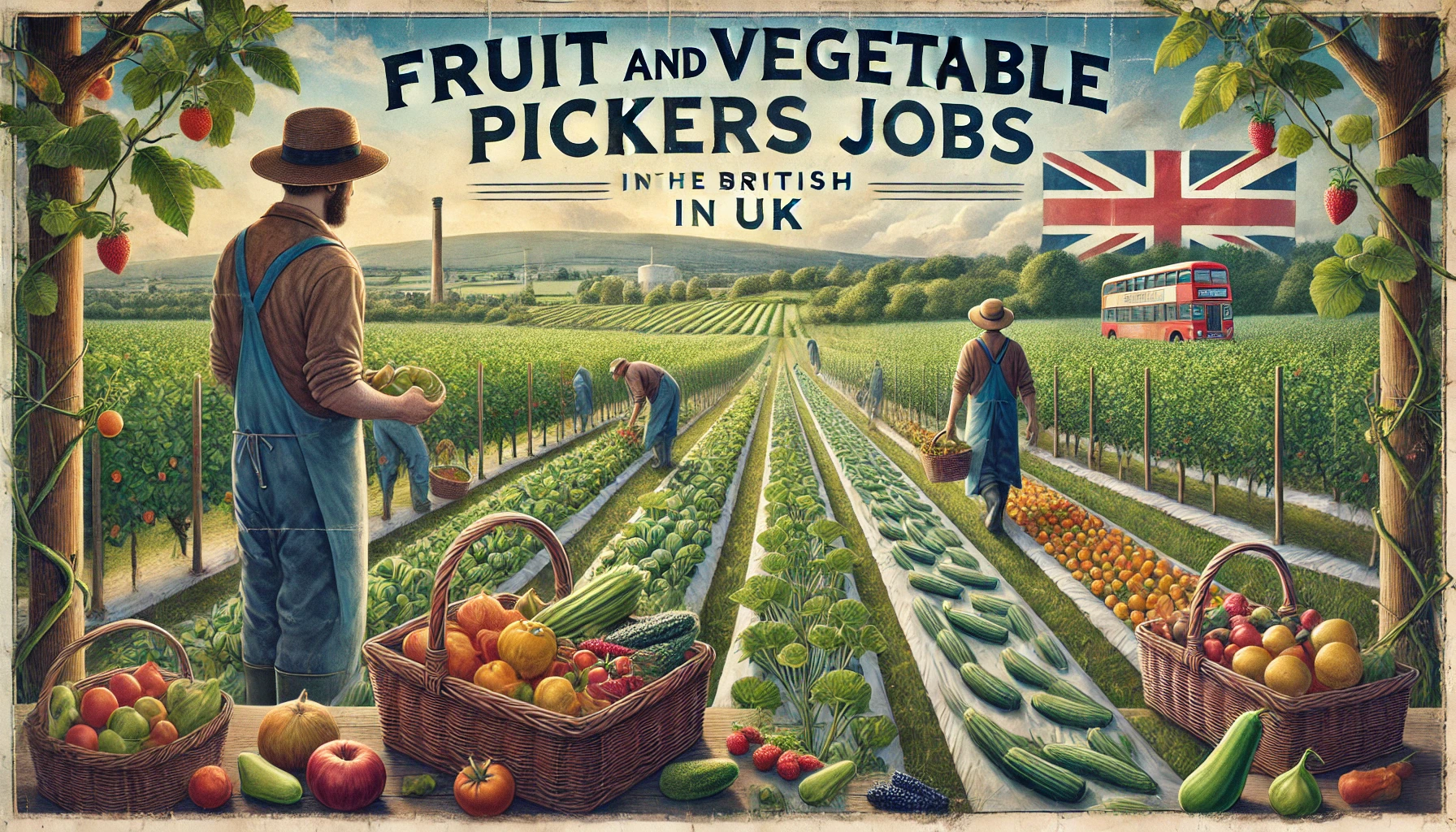 Fruit and Vegetable Picker Jobs in the UK with Visa Sponsorship