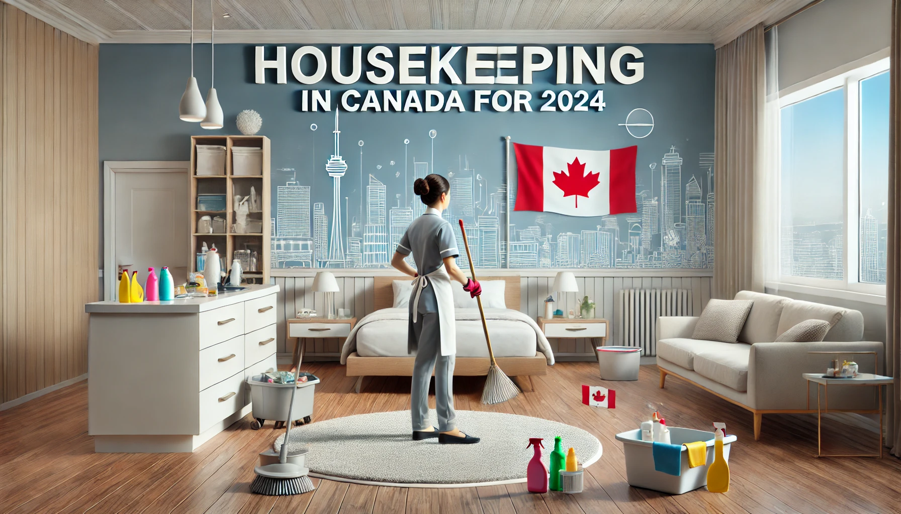 Housekeeping Jobs in Canada 2024 with Visa Sponsorship: Earn $25,000 – $40,000 Yearly